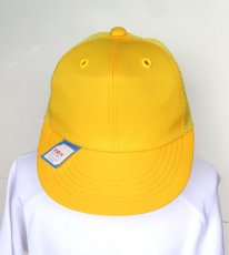画像2: 黄帽子ニットキャップ(メッシュ) (2)