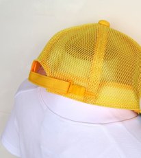 画像3: 黄帽子ニットキャップ(メッシュ) (3)