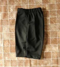 画像3: Columbine 両サイドポッケ 黒ハーフパンツ （無地品） (3)