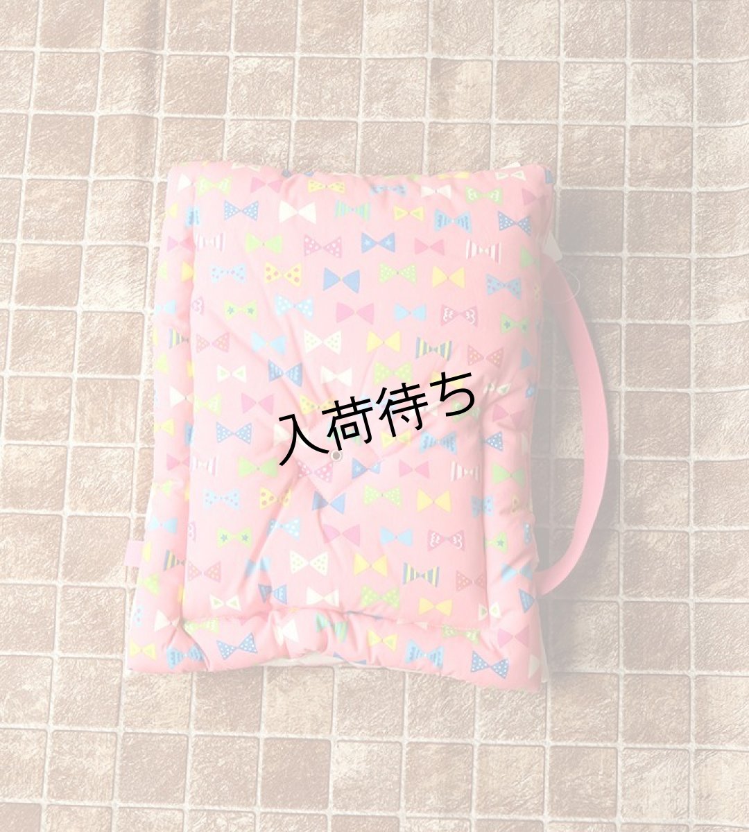 ピンクリボン総柄