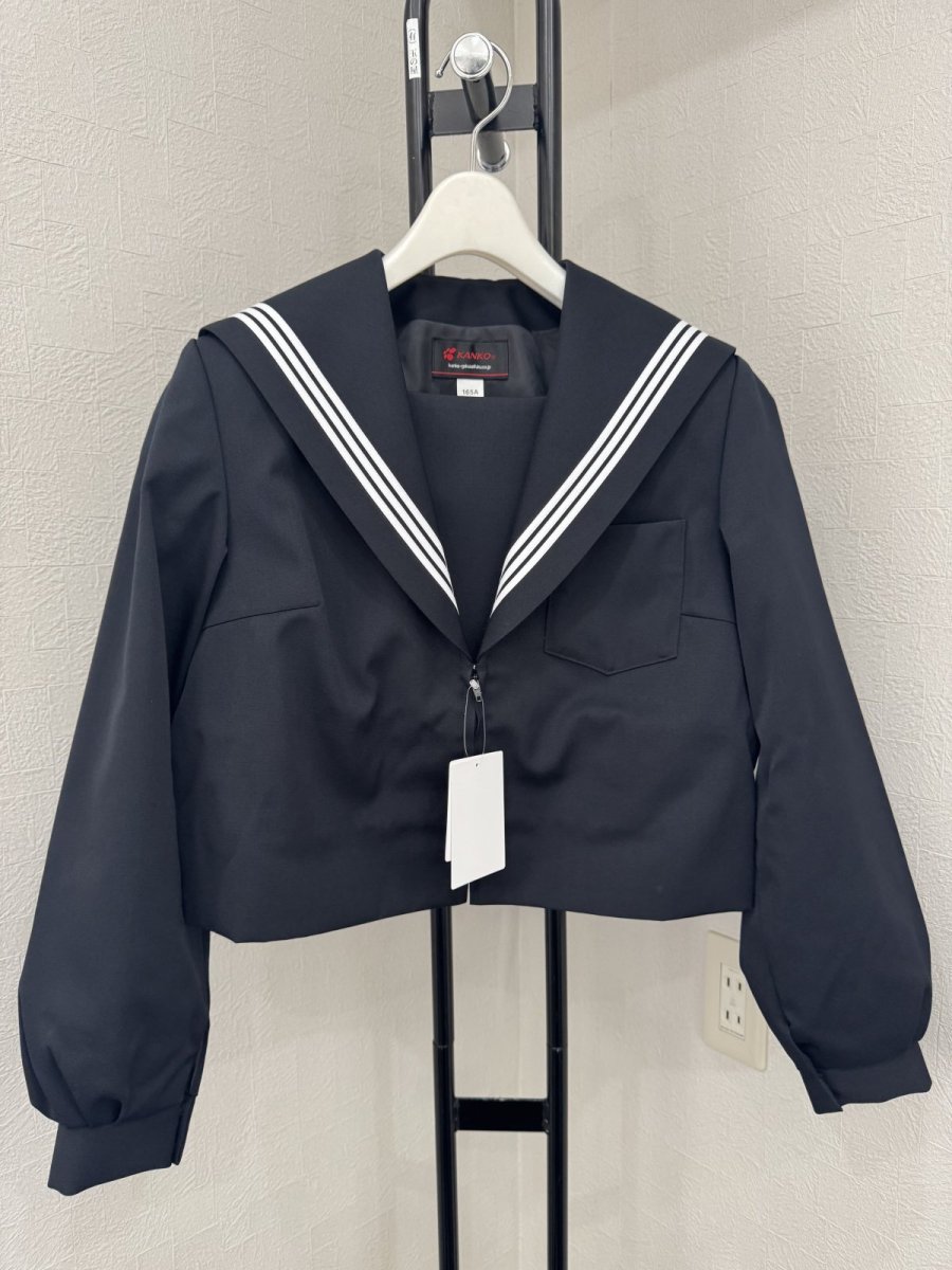 画像1: KANKO　黒色　セーラー服 (1)