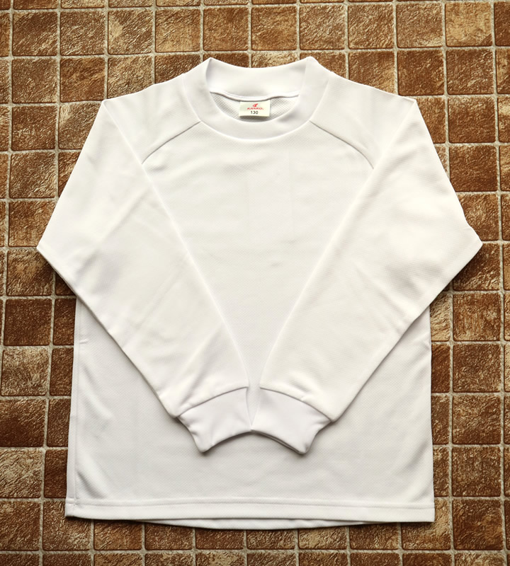 画像1: KANKO UV クルーネック長袖シャツ （ネーム刺繍のみ） (1)