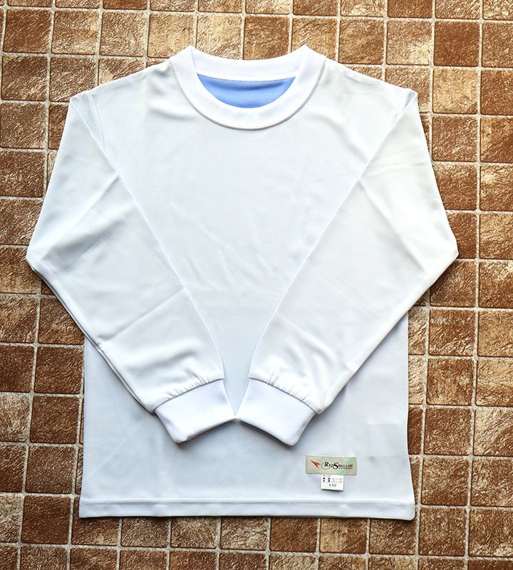 画像1: 透けな衣Tシャツ長袖 （ネーム刺繍のみ） (1)