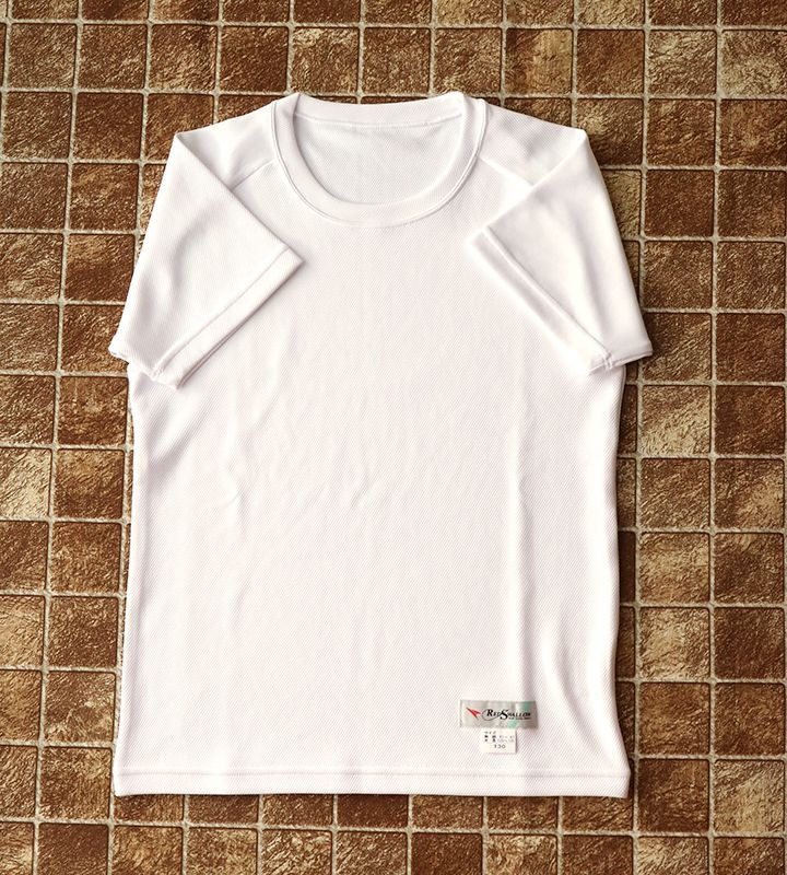 画像1: 汚れな衣Tシャツ半袖 （無地品） (1)